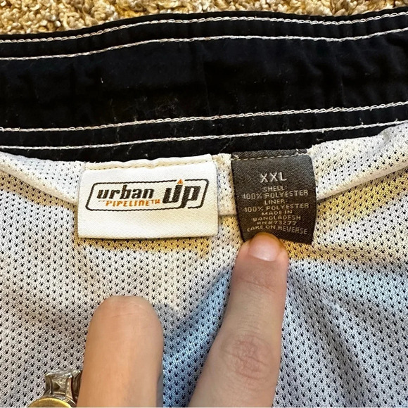 Men's 2XL Navy Swim Trunks - Picture 5 of 5